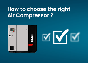 How to choose the right air compressor