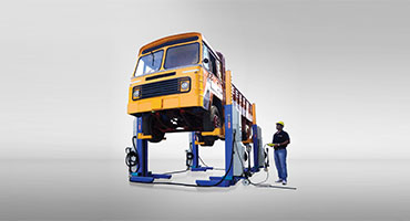 Mobile column lift