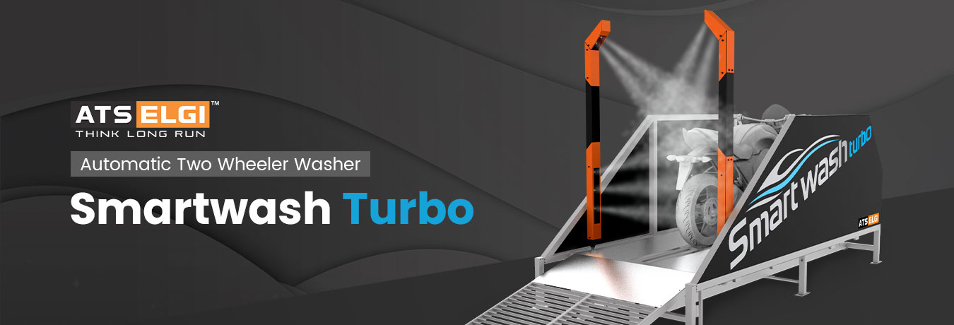 Automatic Two Wheeler Washer – Smartwash Turbo
